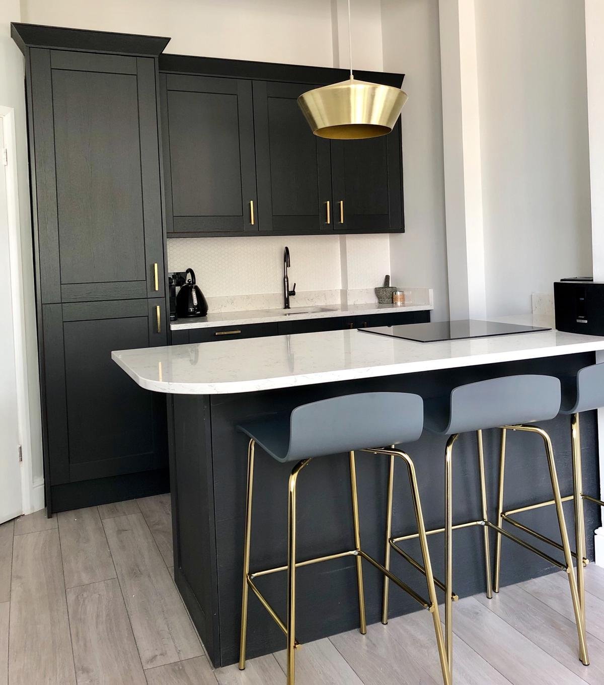 Kitchen island installation North London