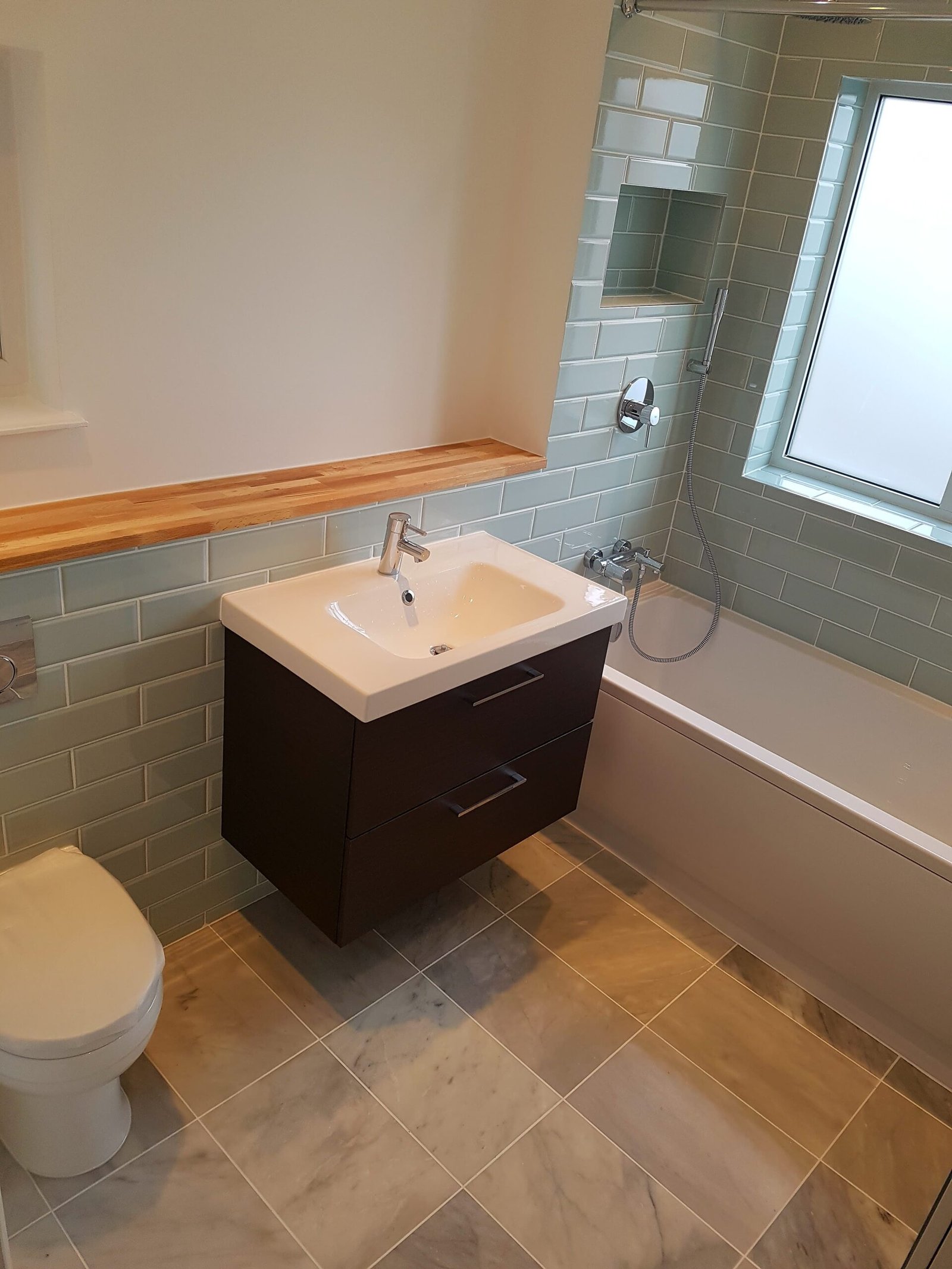 Family bathroom Muswell Hill