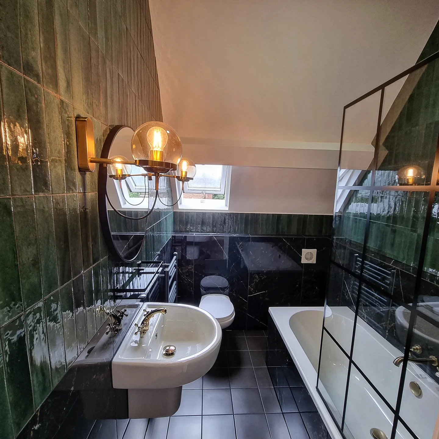 Family bathroom renovation in West Hampstead by Lucian Bathrooms