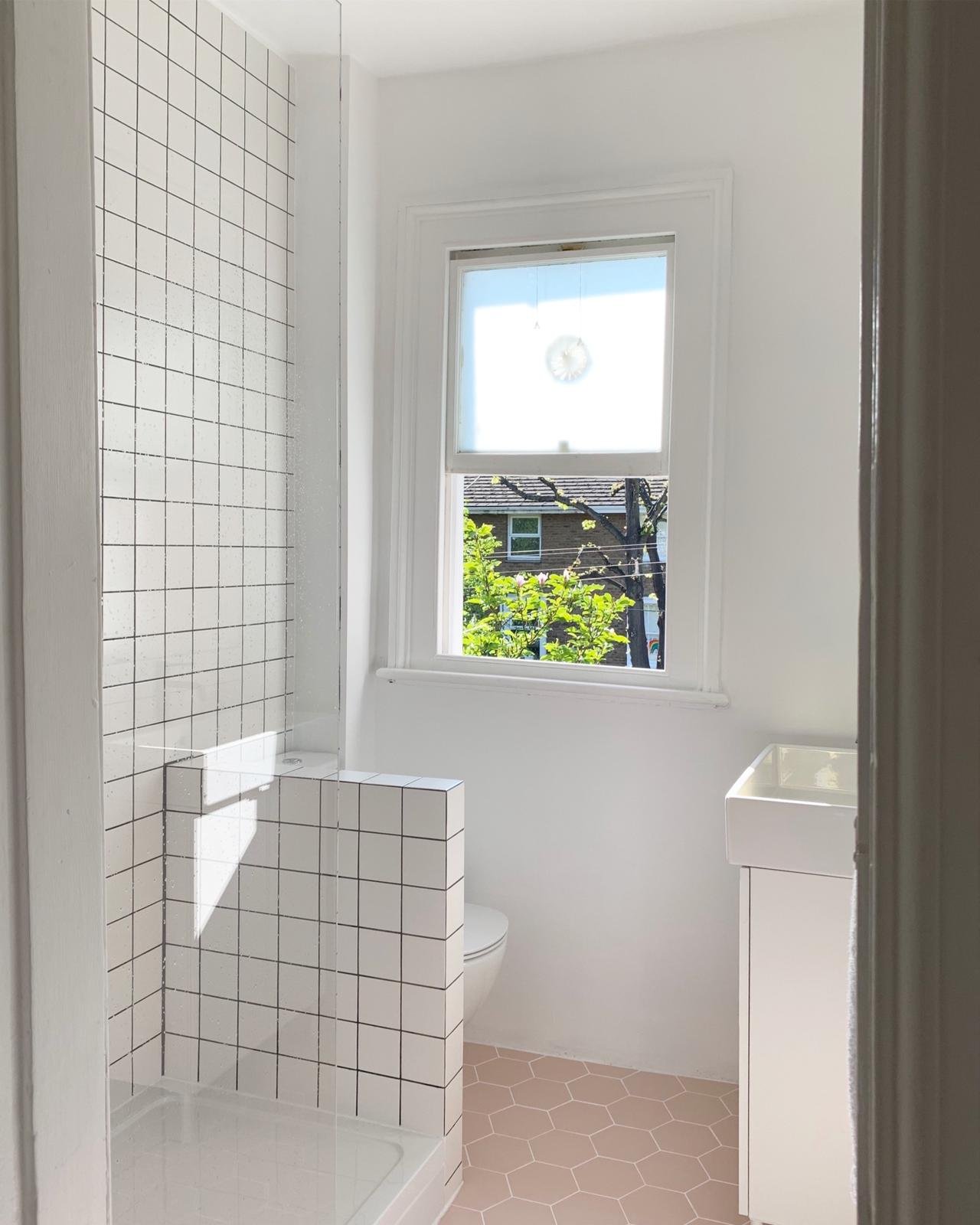 Walk-in shower renovation Belsize Park North London