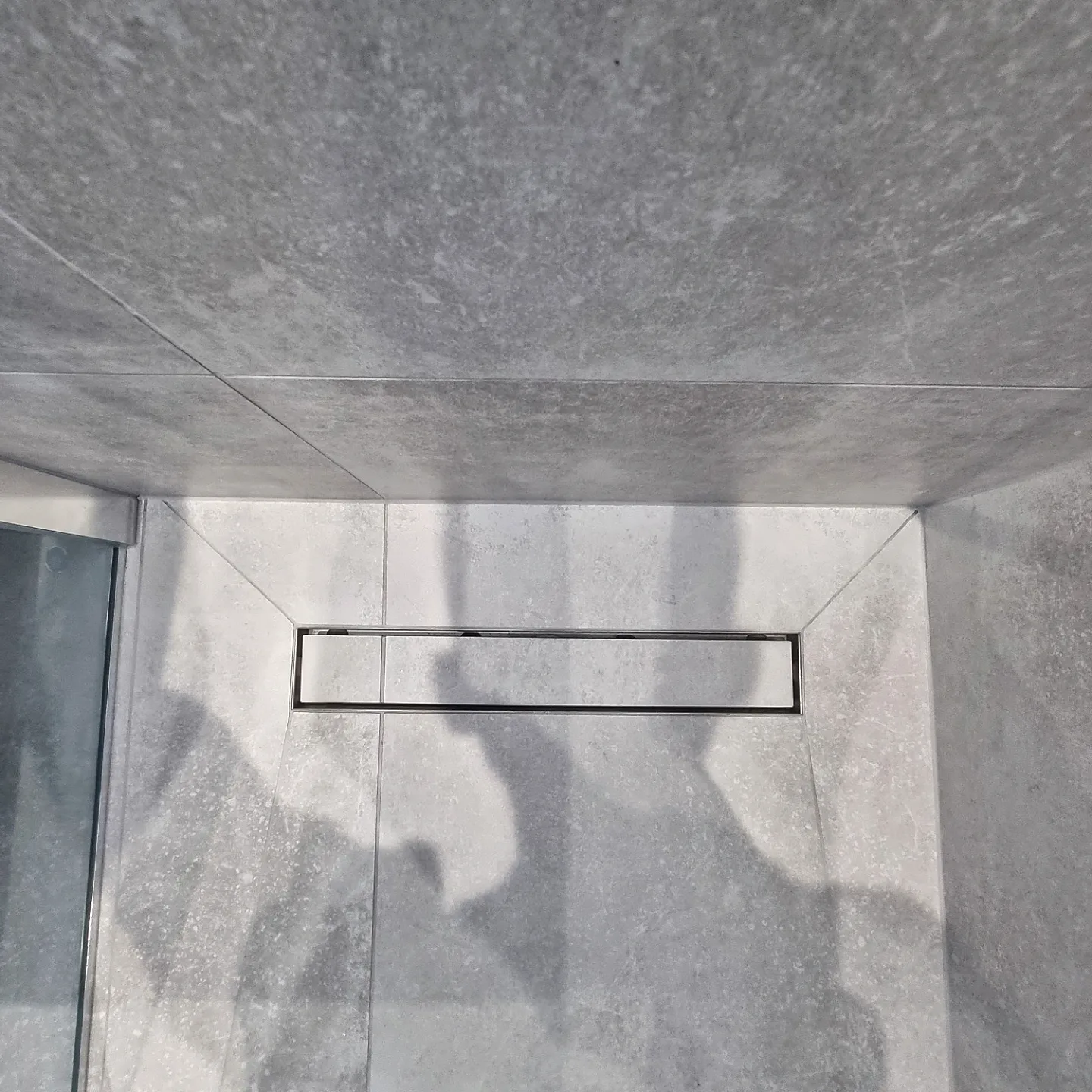 Wet room linear drain North London